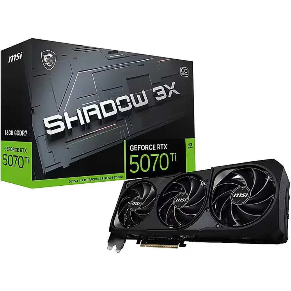 MSI Nvidia RTX 5070 Ti Shadow 16GB Shadow